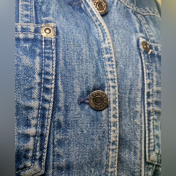 Vintage Eddie Bauer Denim vest  Size medium - Picture 3 of 9